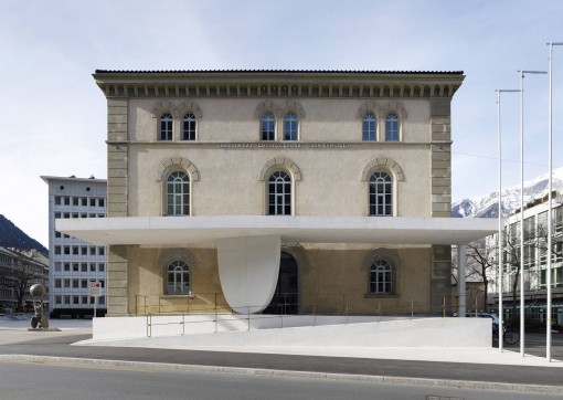 Il palazzo del Gran Consiglio a Coira