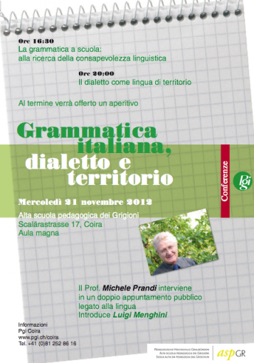 locandina italiano dialetto