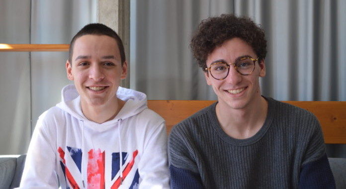 Enea Vassella a destra Marino Costa