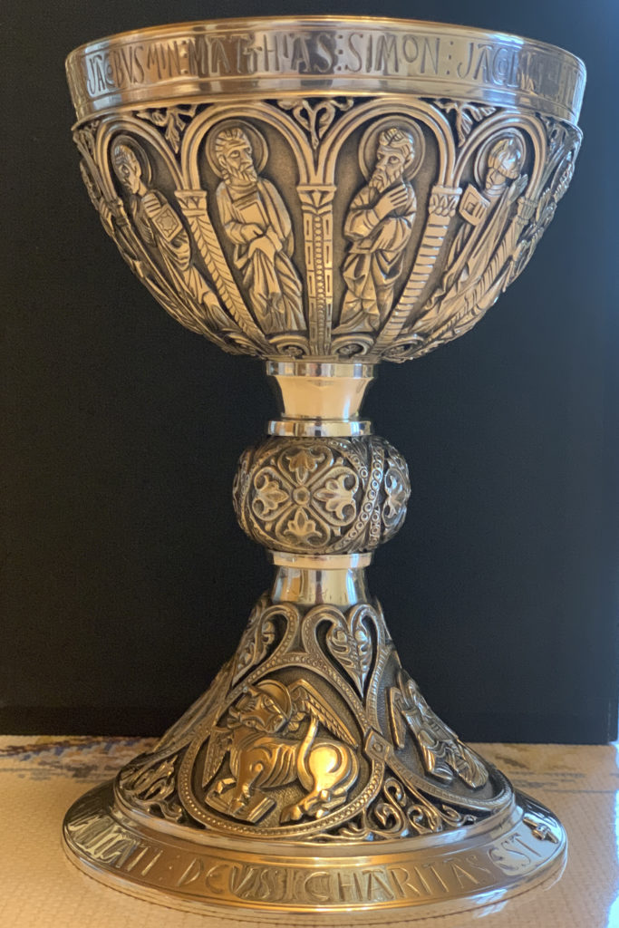 Calice donato a don Witold Kopeć