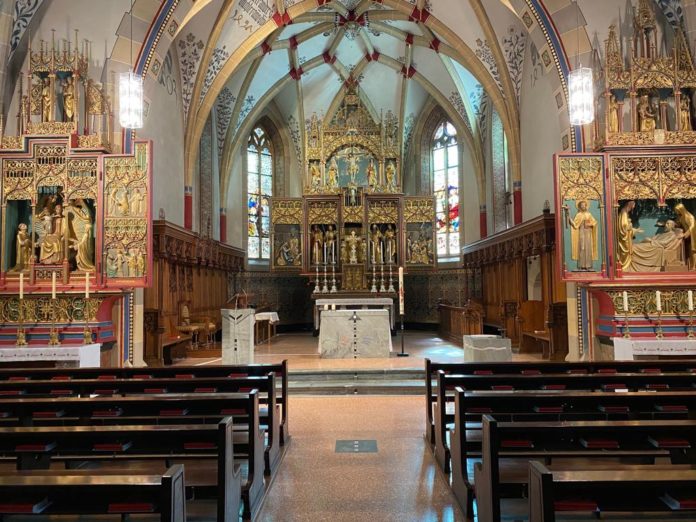 Poschiavo, interno della collegiata