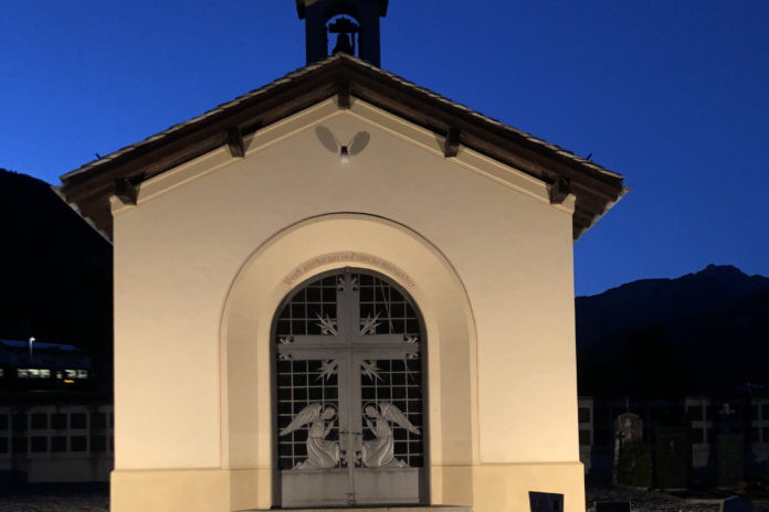 Cappella del cimitero cattolico di Poschiavo