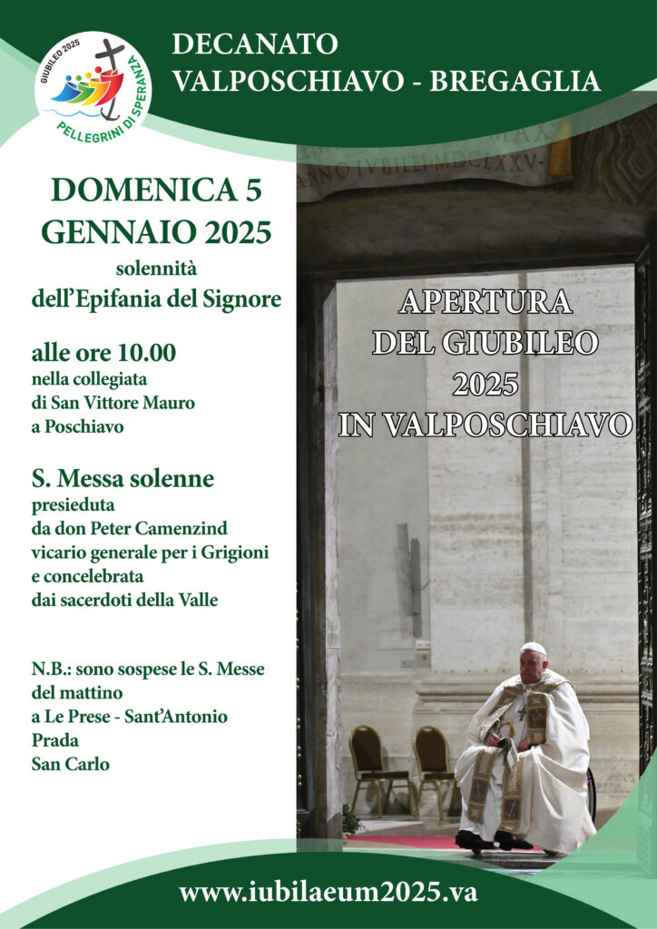 Apertura del Giubileo in Valposchiavo