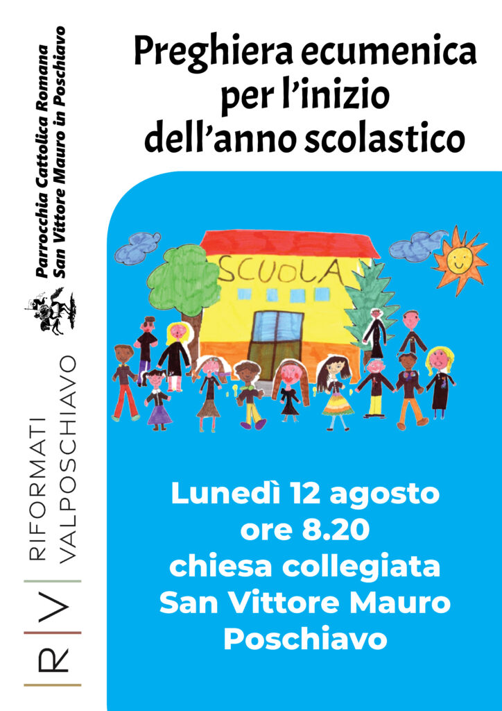 Preghiera ecumenica inizio scuola 2024