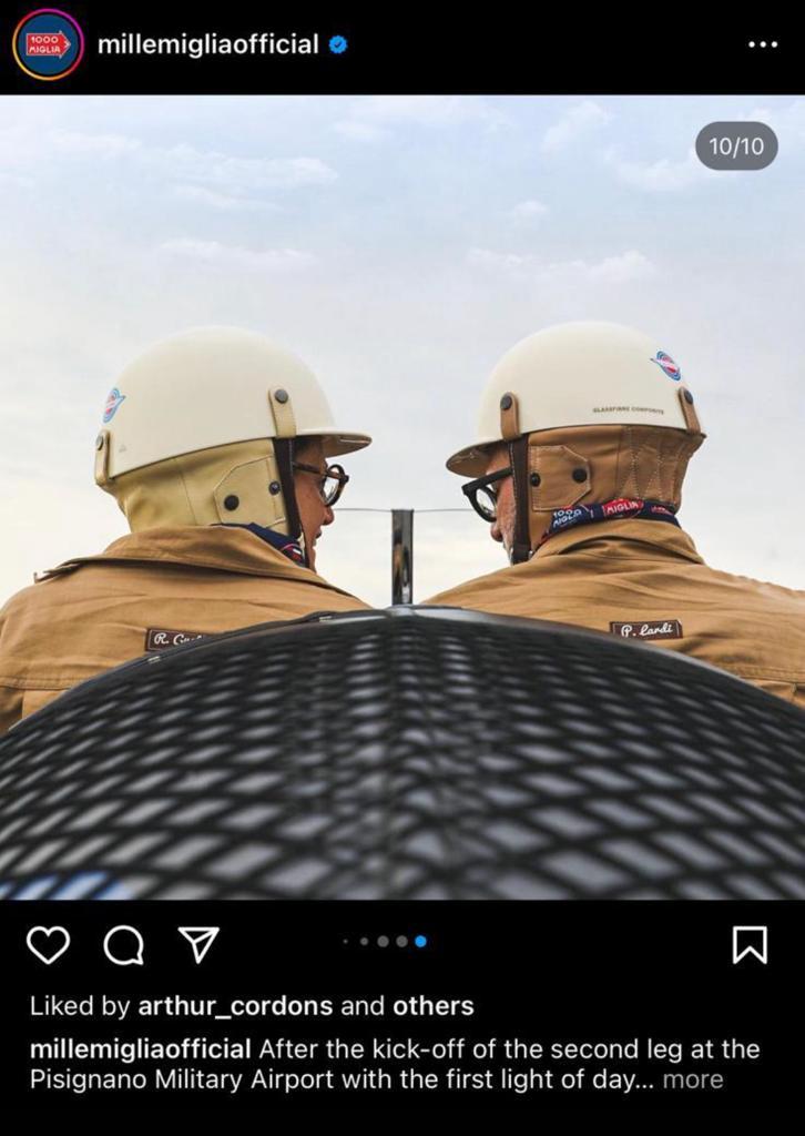 giorno 2 1 - Profilo Instagram 1000Miglia