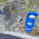 raccota carta, rifiuti, idrante
